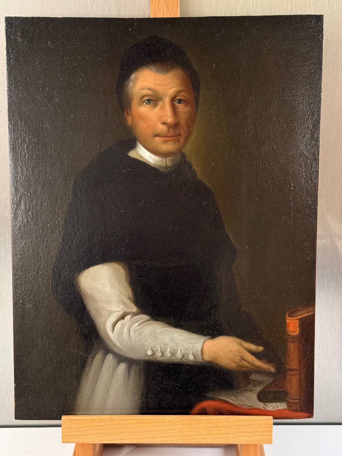 Portrait of a 19th-century scholar