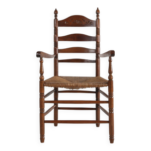 fauteuil ancien en bois - vers