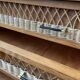Commode rotin 3 tiroirs 1960