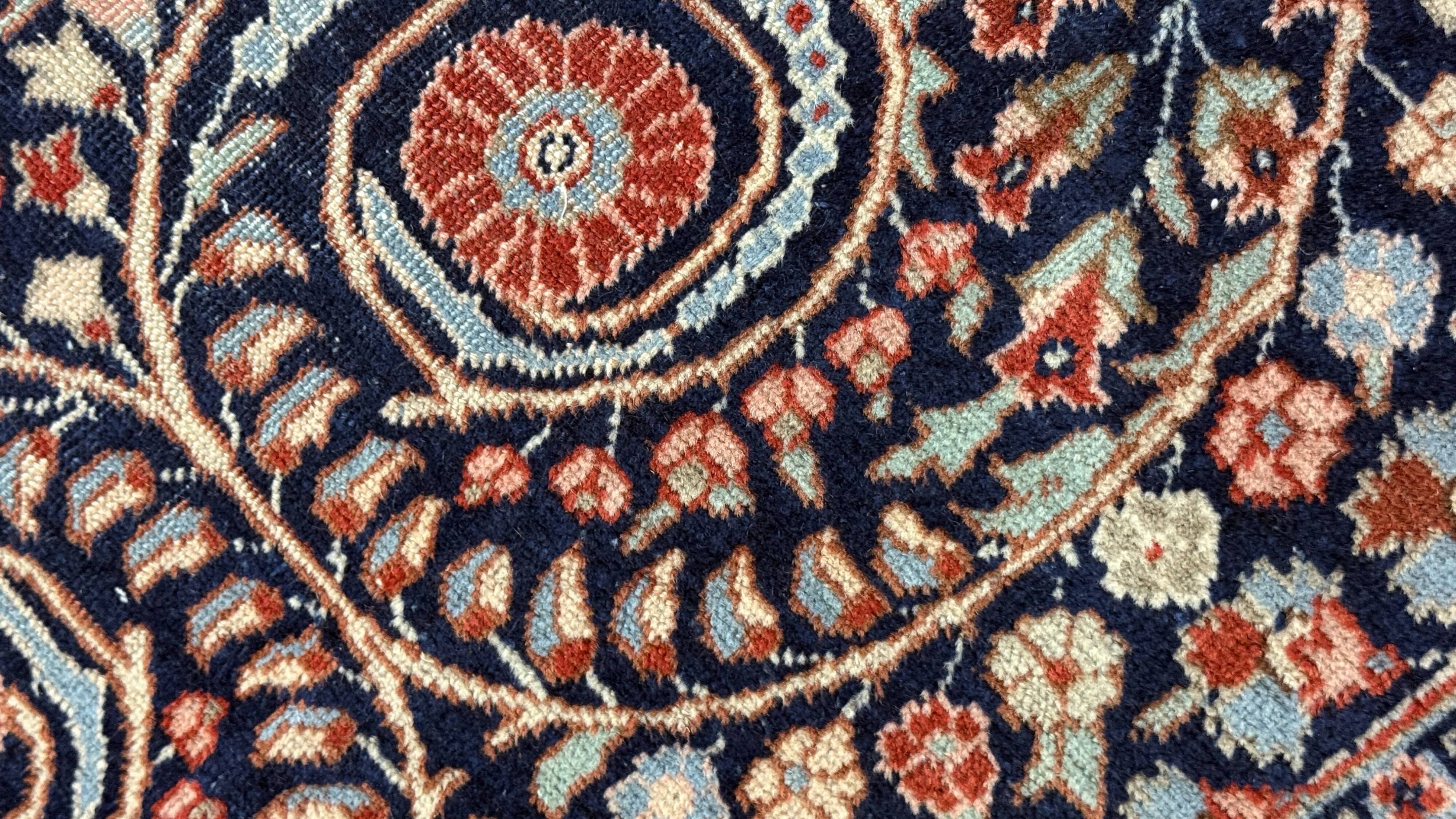 Large Handmade Turkish Wool Rug, 230 x 340 cm – Luxury Floral Rug Hand-Knotted
