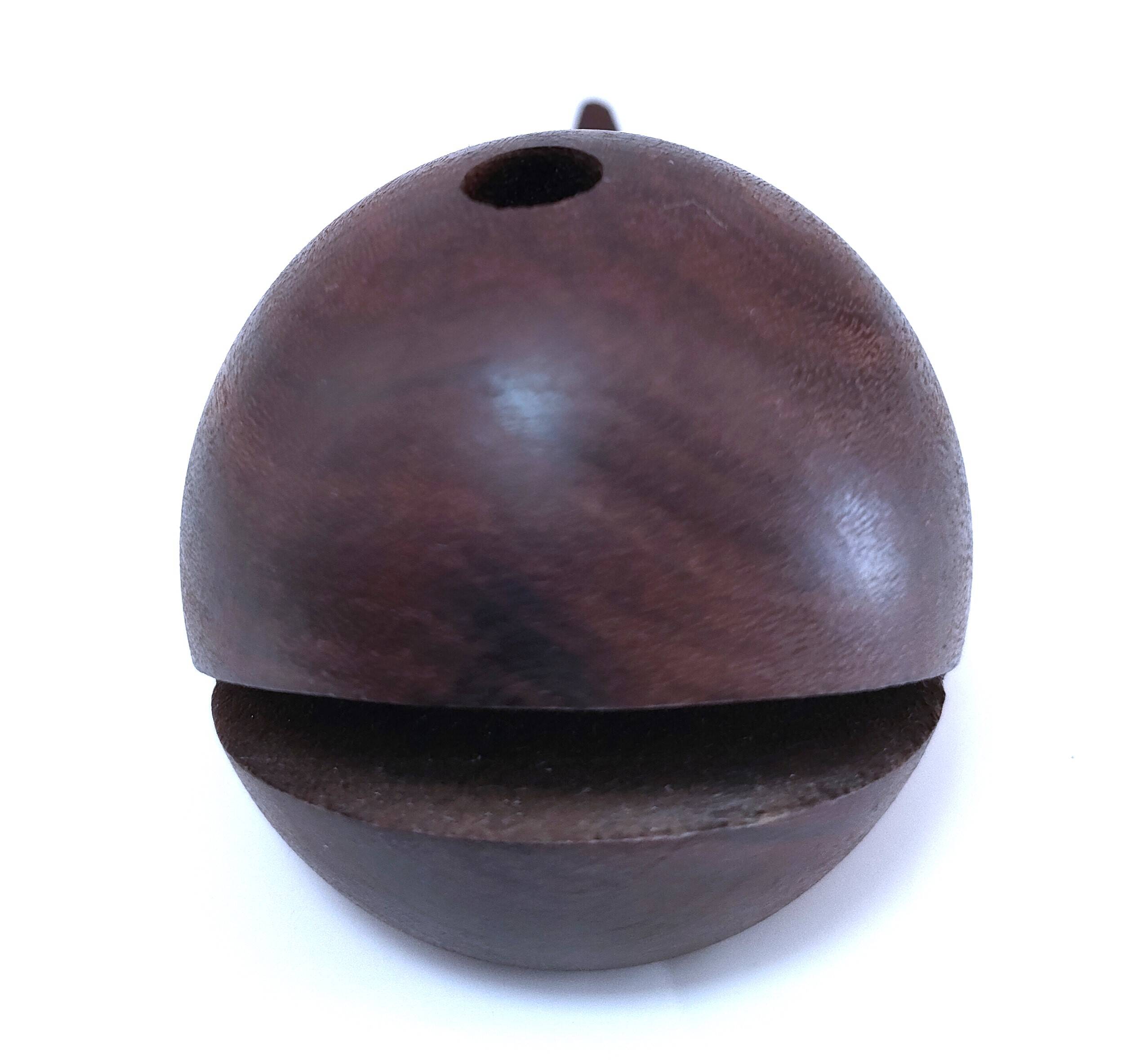 Scandinavian design wooden whale pen holder