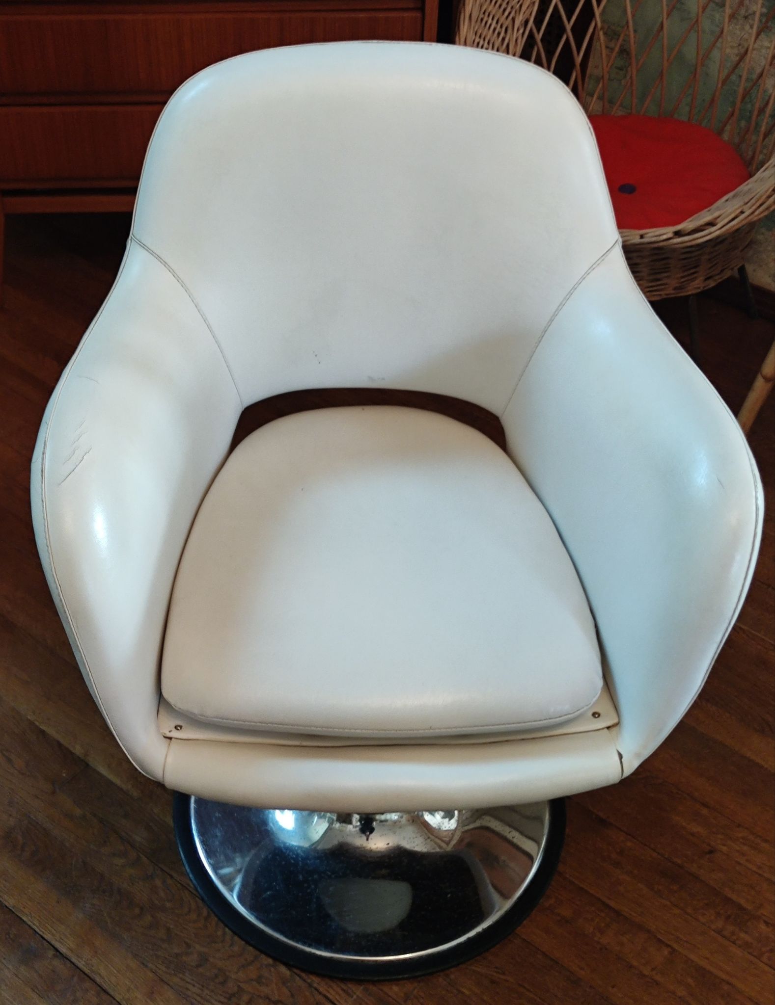 Fauteuil design années 1970