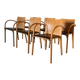 série de 6 chaises 290F de Wulf Schneider pour Thonet, 1990