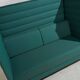 Alcove Highback two-seater sofa by Ronan & Erwan Bouroullec for Vitra