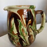 Mixed earth terracotta pitcher Provence 1950