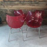 Set of 4 Meridiana chairs