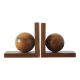 Mid-Century Wooden Bookends, 1950s, Set of 2