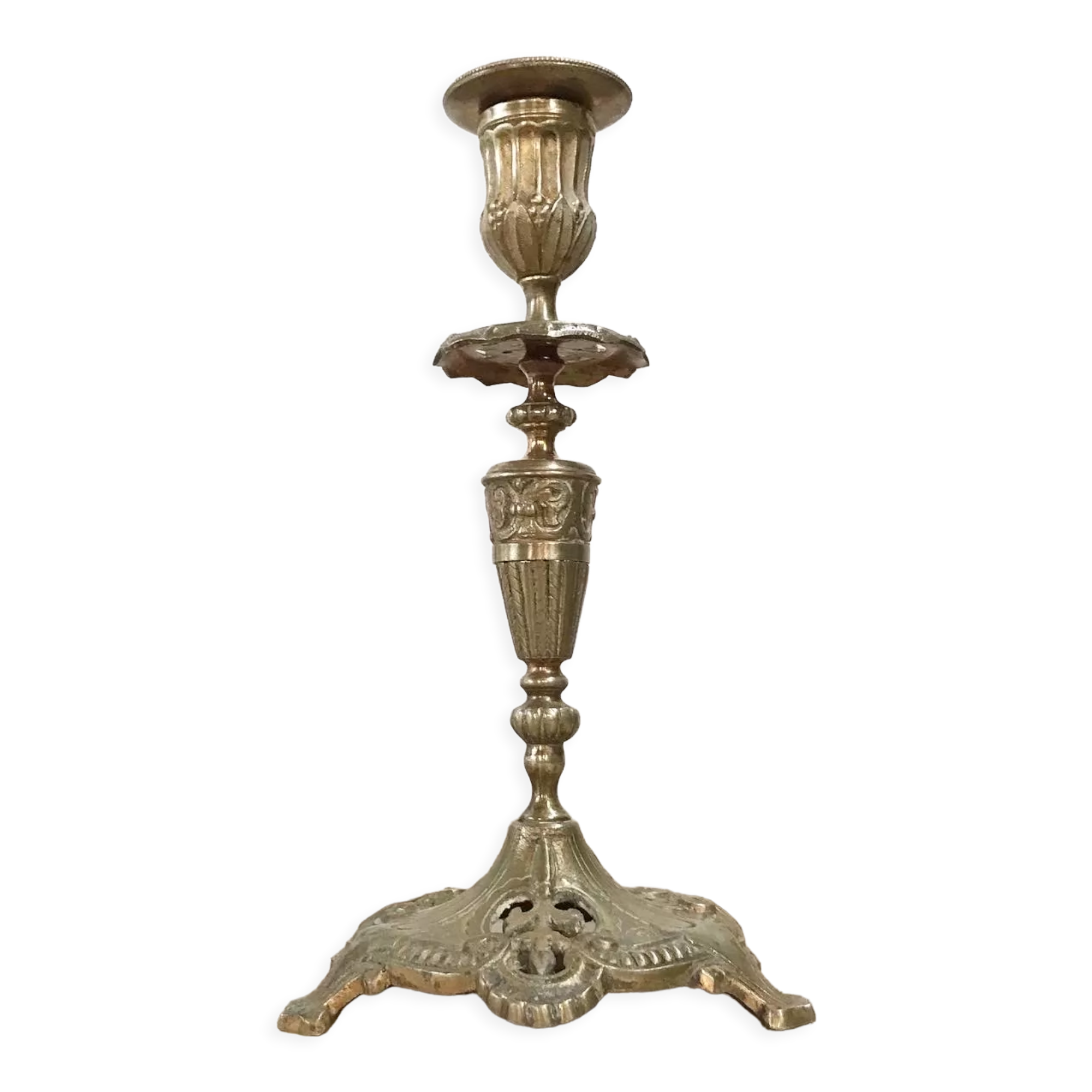 Brass candlestick