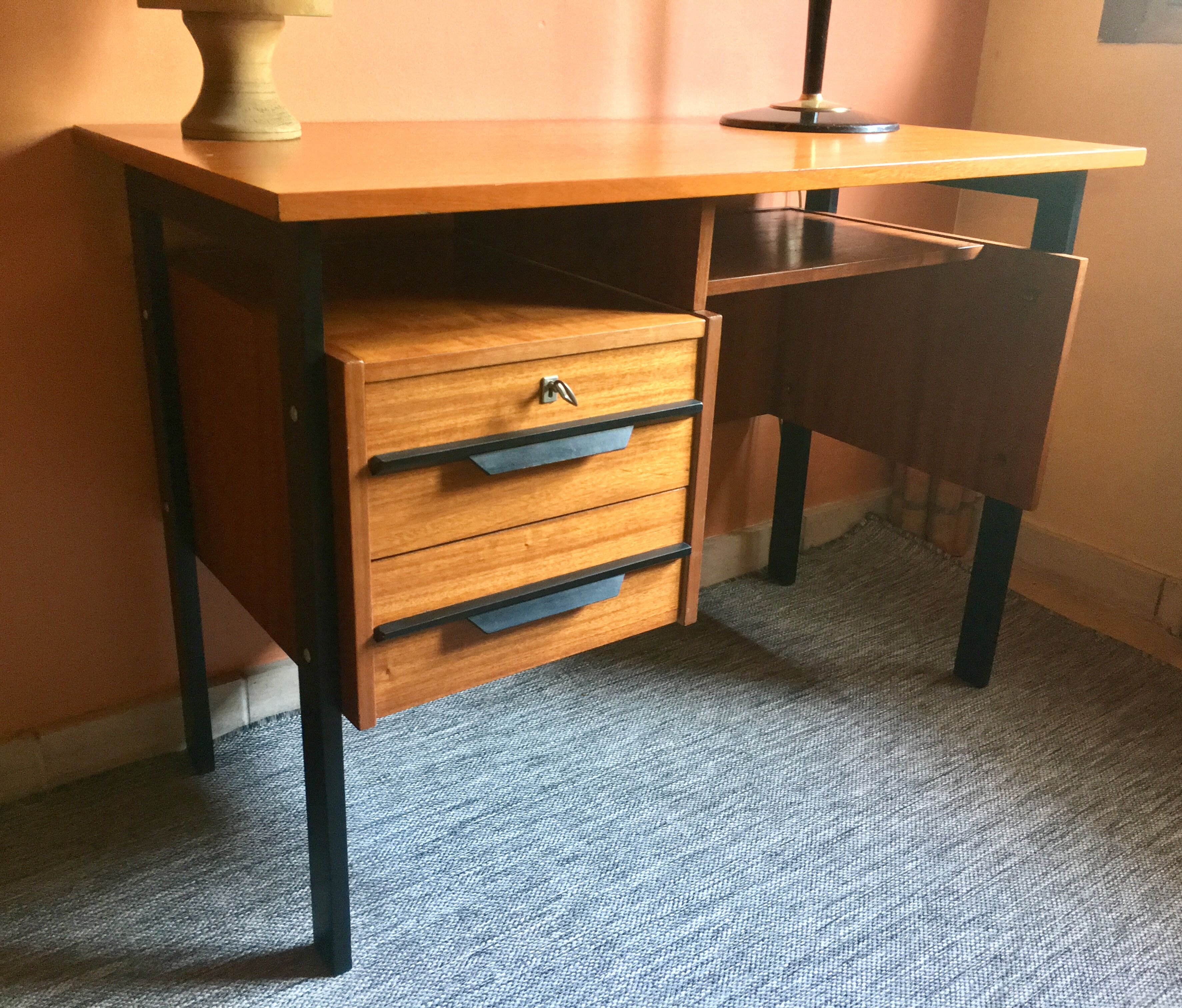 Vintage Modernist desk 1960