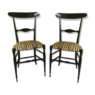 Pair of chairs (Chiavari) Campanino
