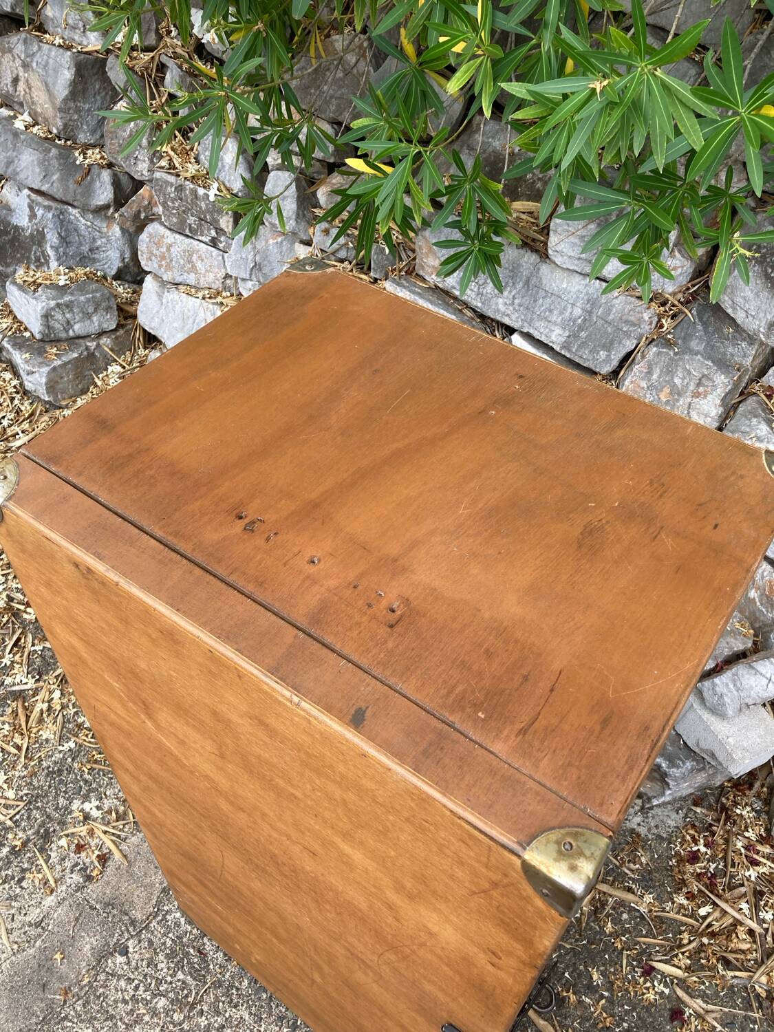 Vintage trunk/chest of drawers