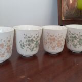 4 tasses à café style japonais