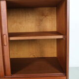 Mid- century modern  teak bookcase, cabinet, 1960 Denmark
