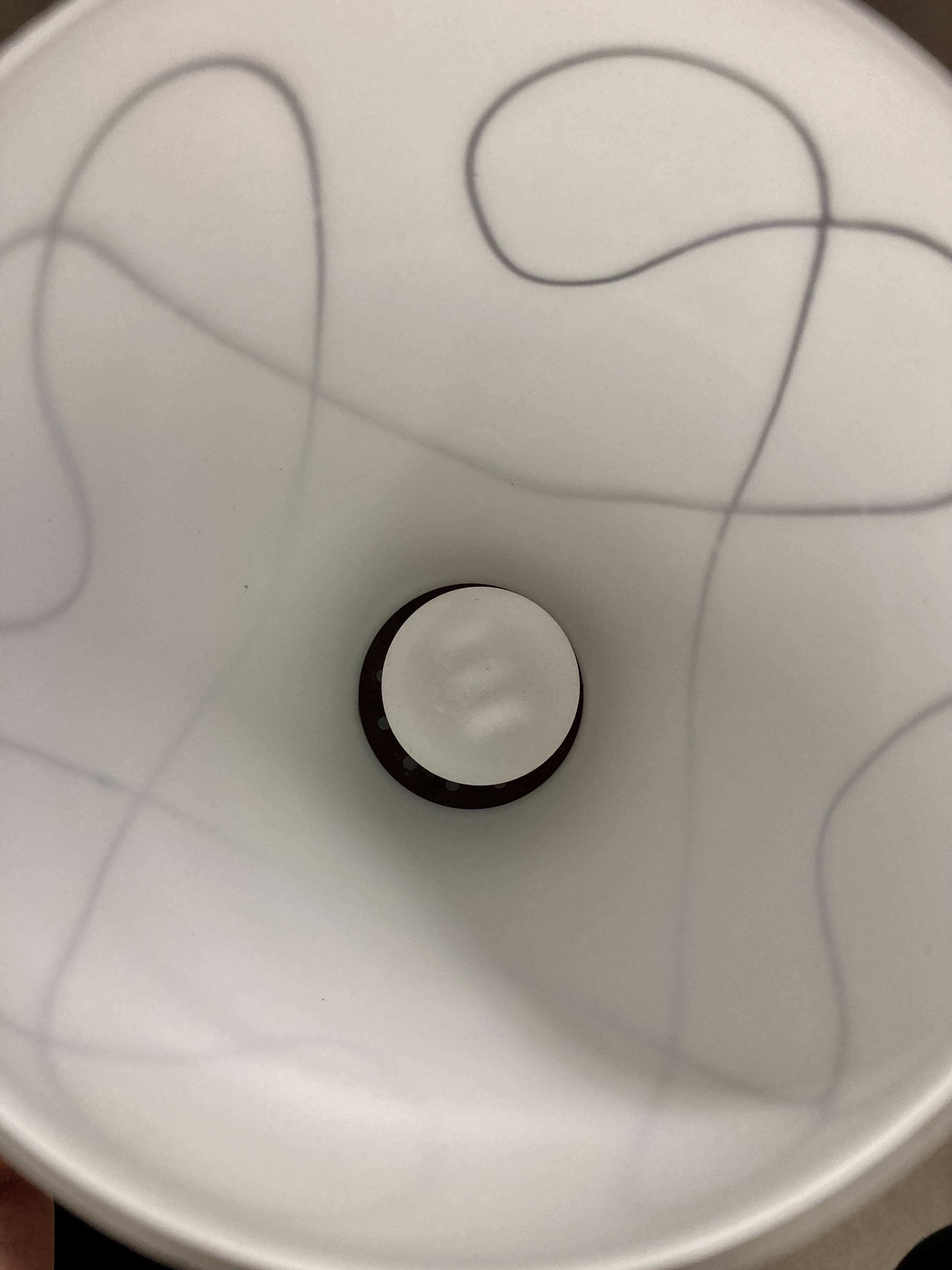 Tripod floor lamp "design 1950".