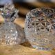 Pineapple cut crystal