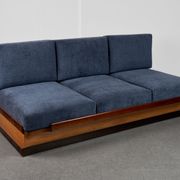 Art Déco sofabed by Jindřich Halabala for UP Závody, 1950s, Czechoslovakia