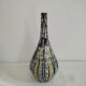 Camos Vallauris glazed ceramic soliflore vase, signed, 25 cm