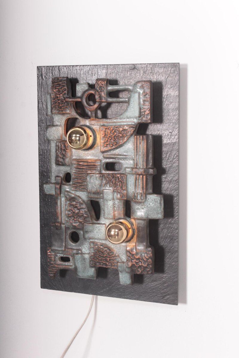 Vintage brutalist sculpture