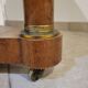 Round table / pedestal table in marble top, Empire period
