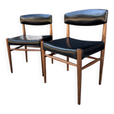 Scandinavian style chairs from the 1960s.