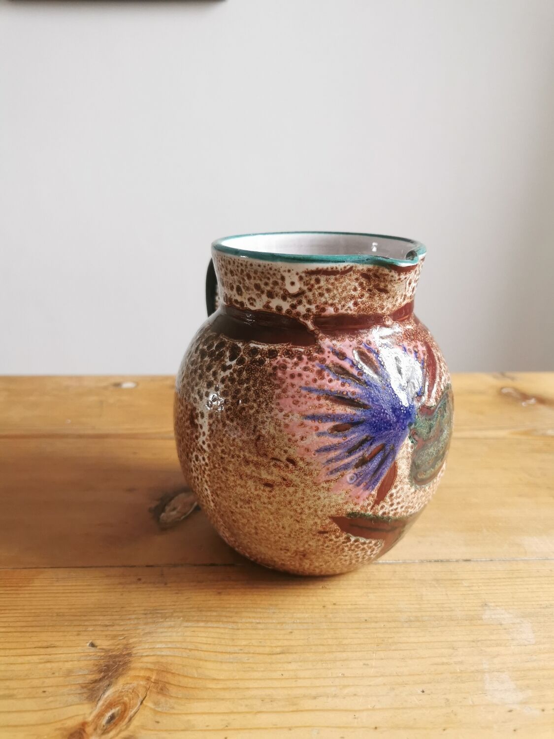 Vallauris ceramic pitcher
