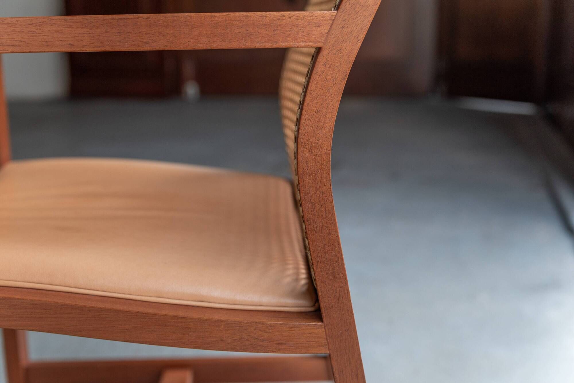 Set of 8 'King series' dining chairs by Rud Thygesen & Johnny Sørensen