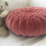 Velvet cushion, vintage decoration