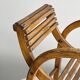 Small antique wooden chair handmade
