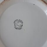 Salad bowl earthenware new Givors years 30-40