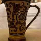 Vintage Deruta sign vase