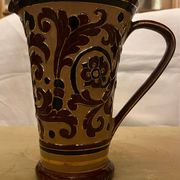 Vintage Deruta sign vase
