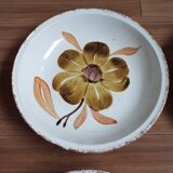 8 assiettes creuses Gien Izalco