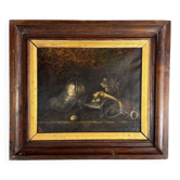 Still Life With Helmet And Antique Objects 19th Century