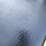 Four vintage beech and skai chairs