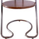 Industrial metal chair
