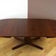 Table Ovale & Pied Central Vintage Année 1960 / 1970