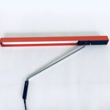 German design swing arm mounted desk lamp from AEG, 1970s