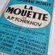 Vintage poster "The Seagull" by Anton Chekhov, 1950s, 38 x 60 cm