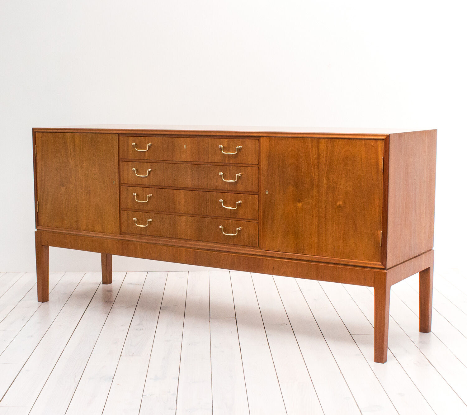 Danish mahogany buffet by CB Hansens