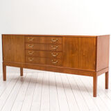 Danish mahogany buffet by CB Hansens