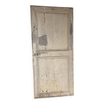 19th century double-sided partition door in solid oak