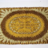 1970s Small Danish Abstract Wool Rug