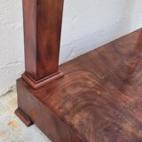 Empire Console in Mahogany and Bronze 19th