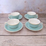 Saint Amand vintage 4 cups set.
