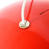 Artemide Pallade red lamp, 70s
