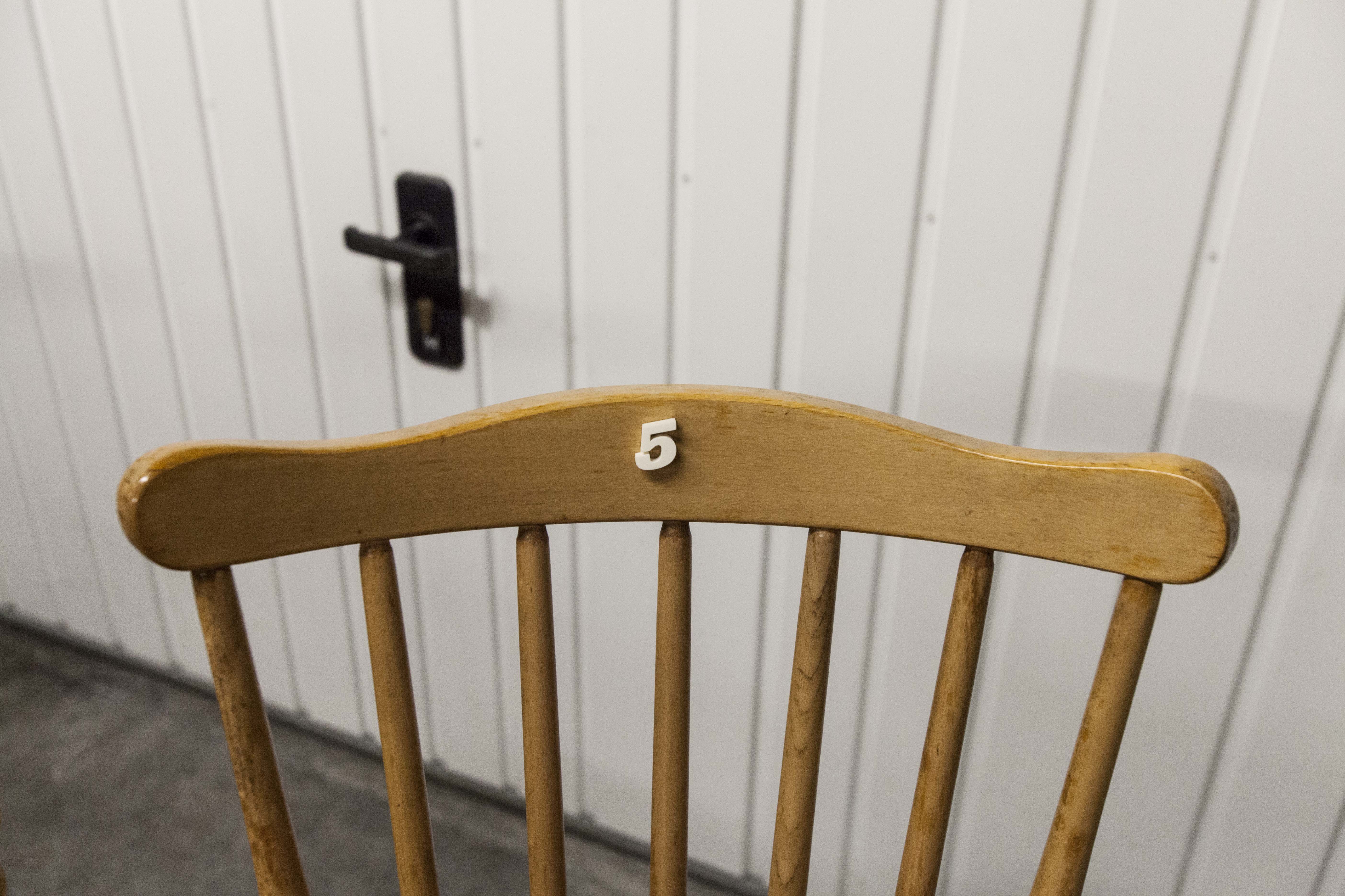 Set of 8 Baumann chairs "Florida"