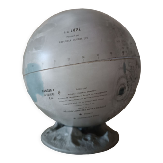 Globe "the Moon" Replogle Globes Inc. Chicago USA 1966