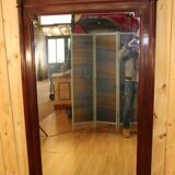 Large Louis XVI Style Mahogany Mirror