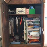 19th Cabinet in blond Walnut