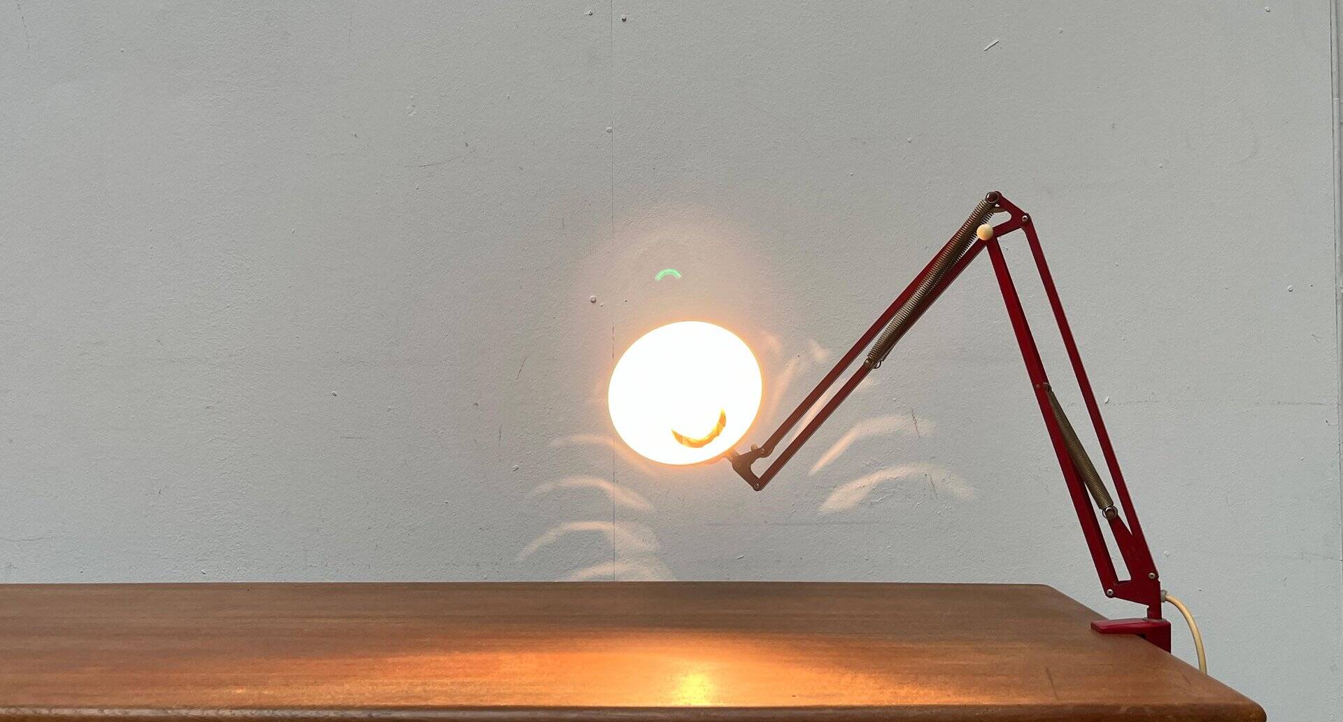 Mid-Century Swedish desk lamp by Ledu, 1960s
